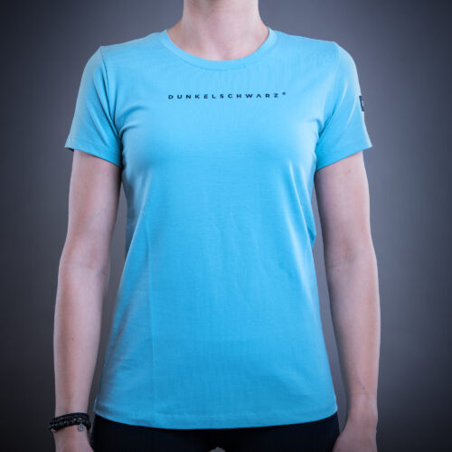 Da-T-Shirt W-1 LOGO aqua