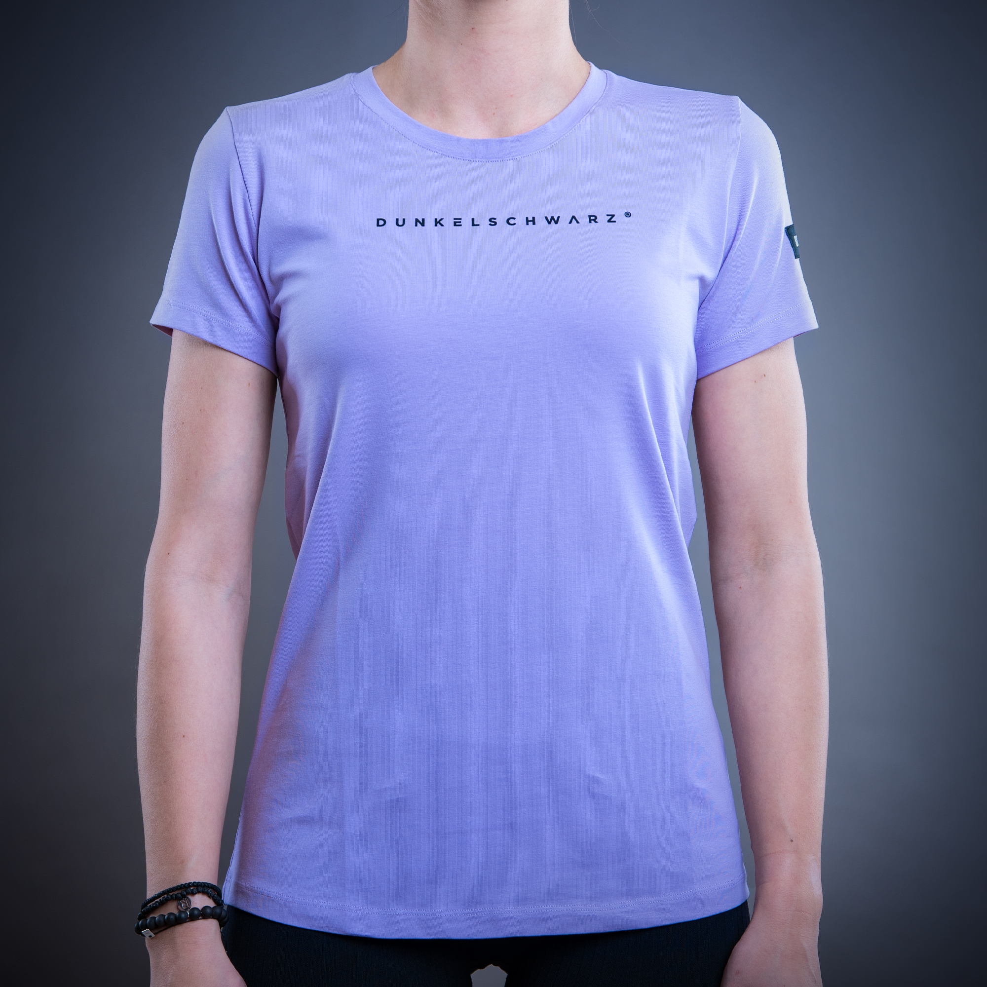 Da-T-Shirt W-1 LOGO lila