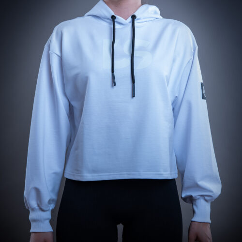 Da-Hoodie oversize W-3 DSFULL PLA white