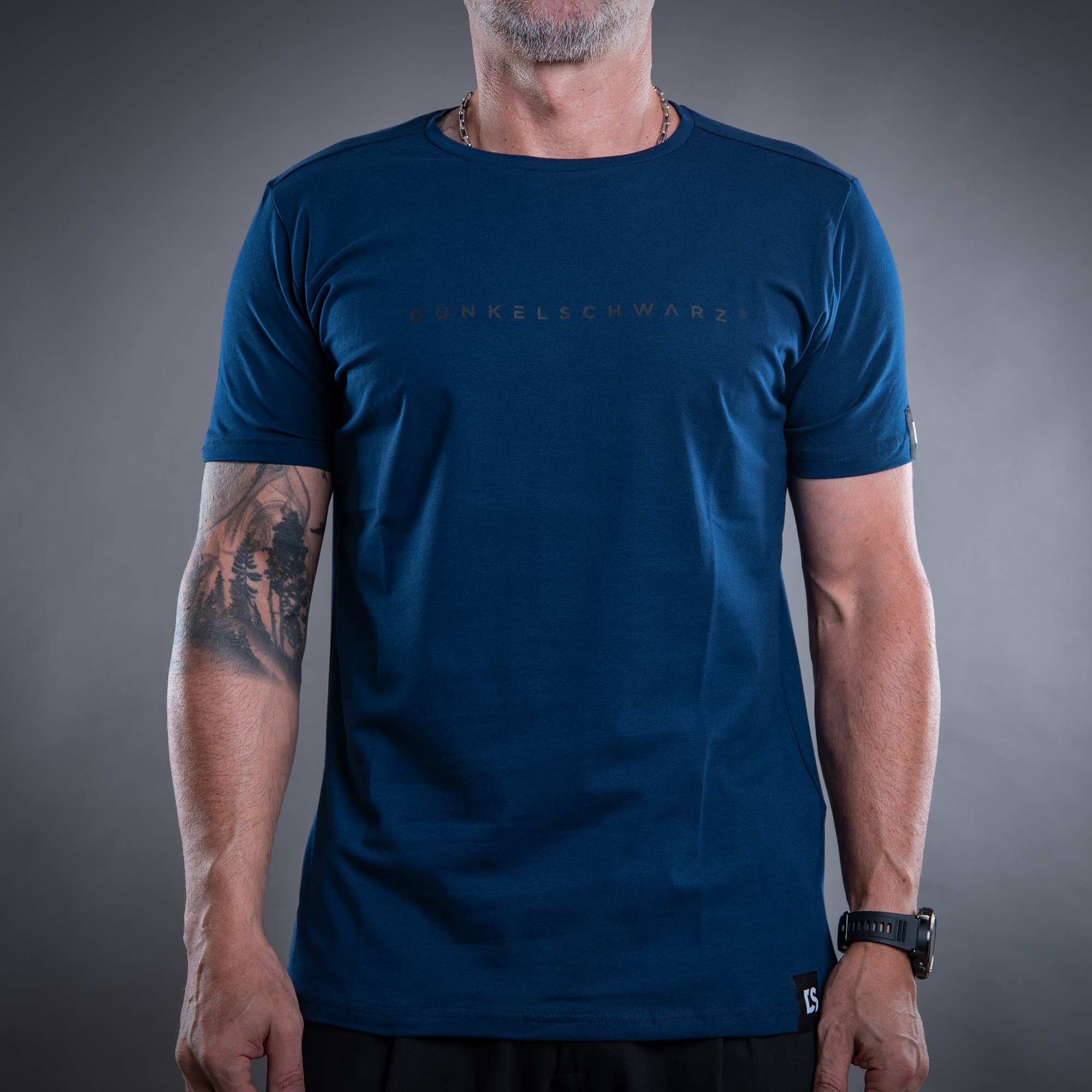 T-Shirt DS-1 LOGO23 PLA blue