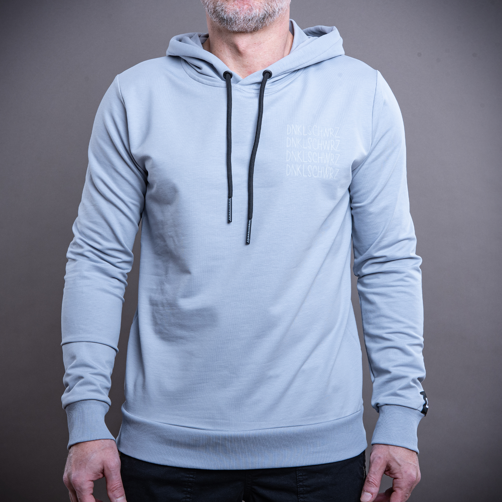 Hoody DS-3 4LINES silver