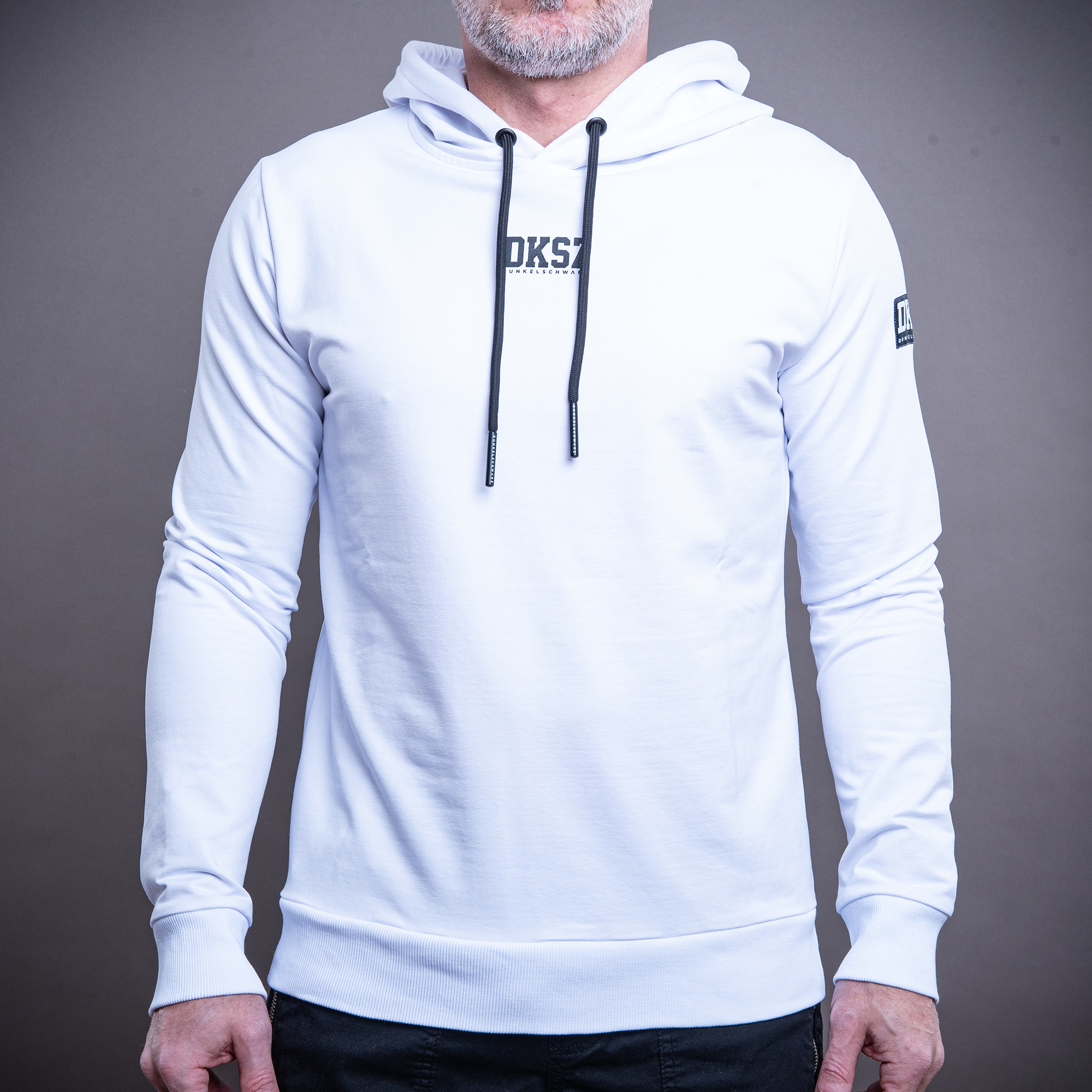 Hoody DS-3 DKSZHOOD white – Bild 2