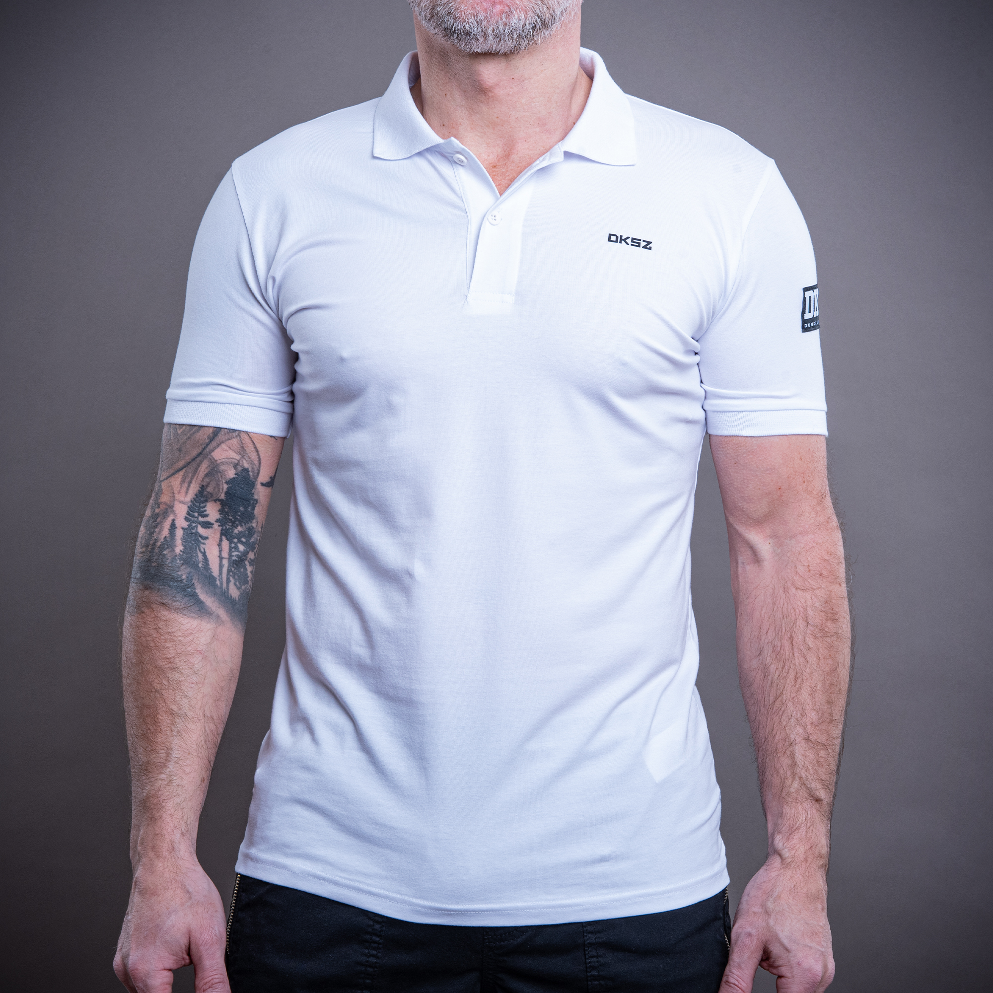 Poloshirt DS-61 PETIT white