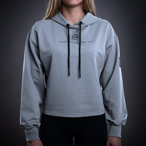 Da-Hoodie oversize W-3 ROLLUP silver