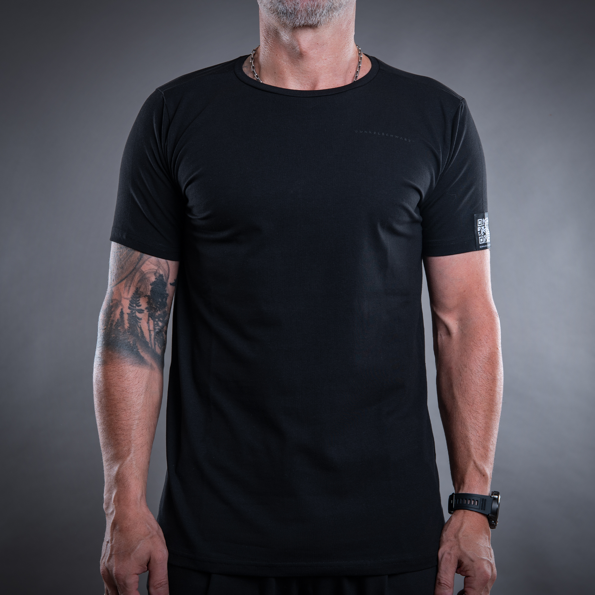 T-Shirt DS-1 QRBIG black/BLACK – Bild 2