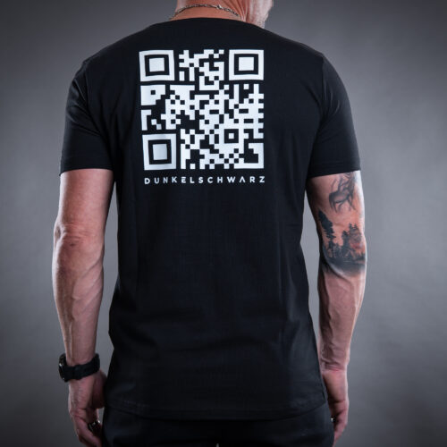 T-Shirt DS-1 QRBIG black/White