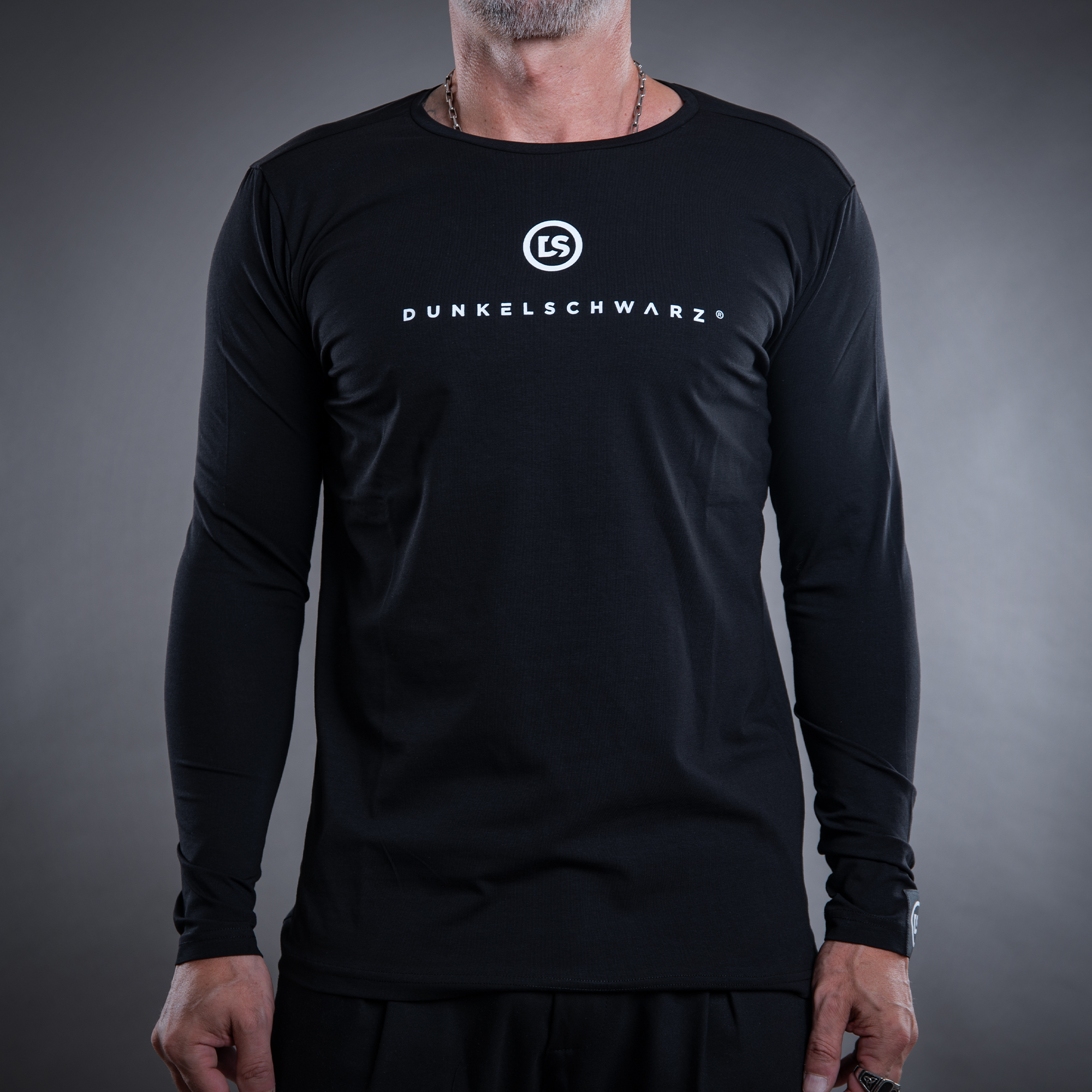 Langarmshirt DS-2 ROLLUP black