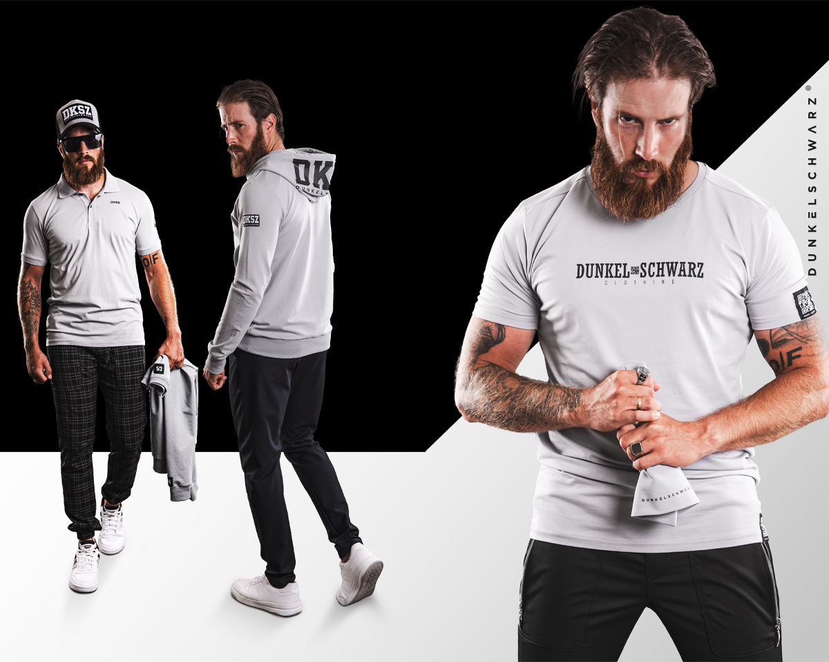 T-Shirt DS-1 DIRT silver – Bild 2