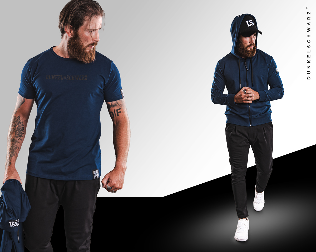 T-Shirt DS-1 DIRT blue – Bild 2