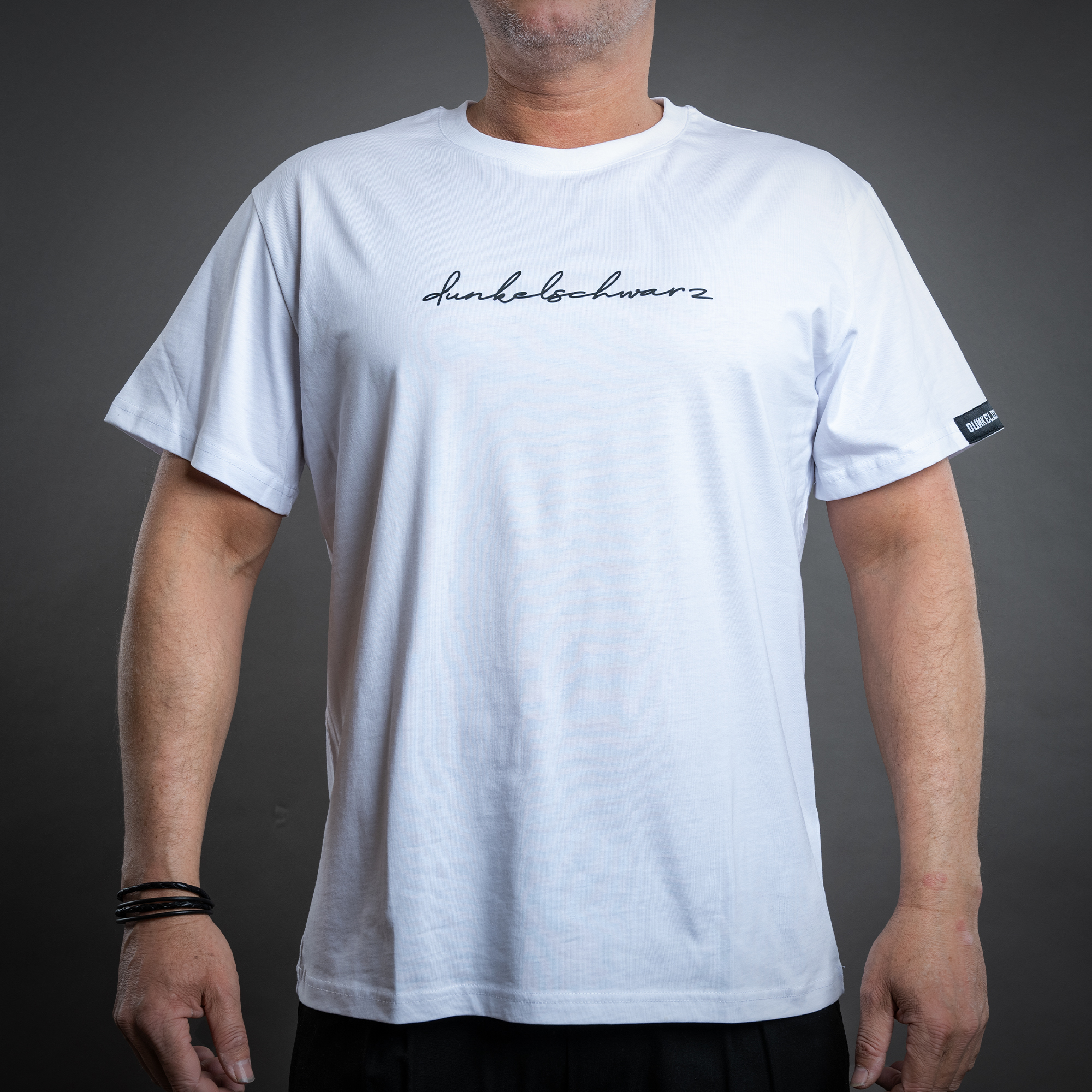 Oversize T-Shirt DS-100 CURVED white