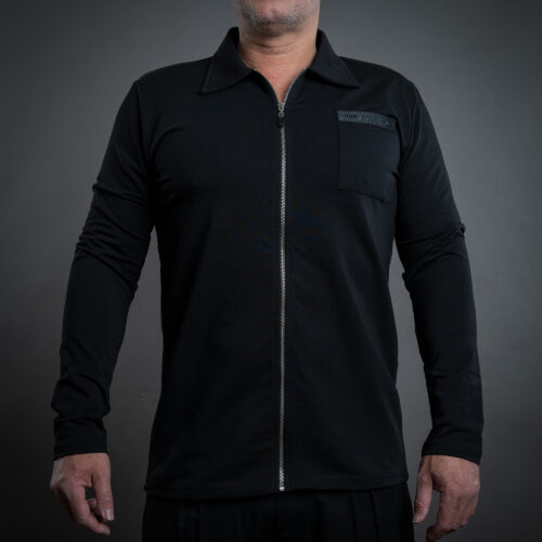 Overshirt-Zip DS-613 black