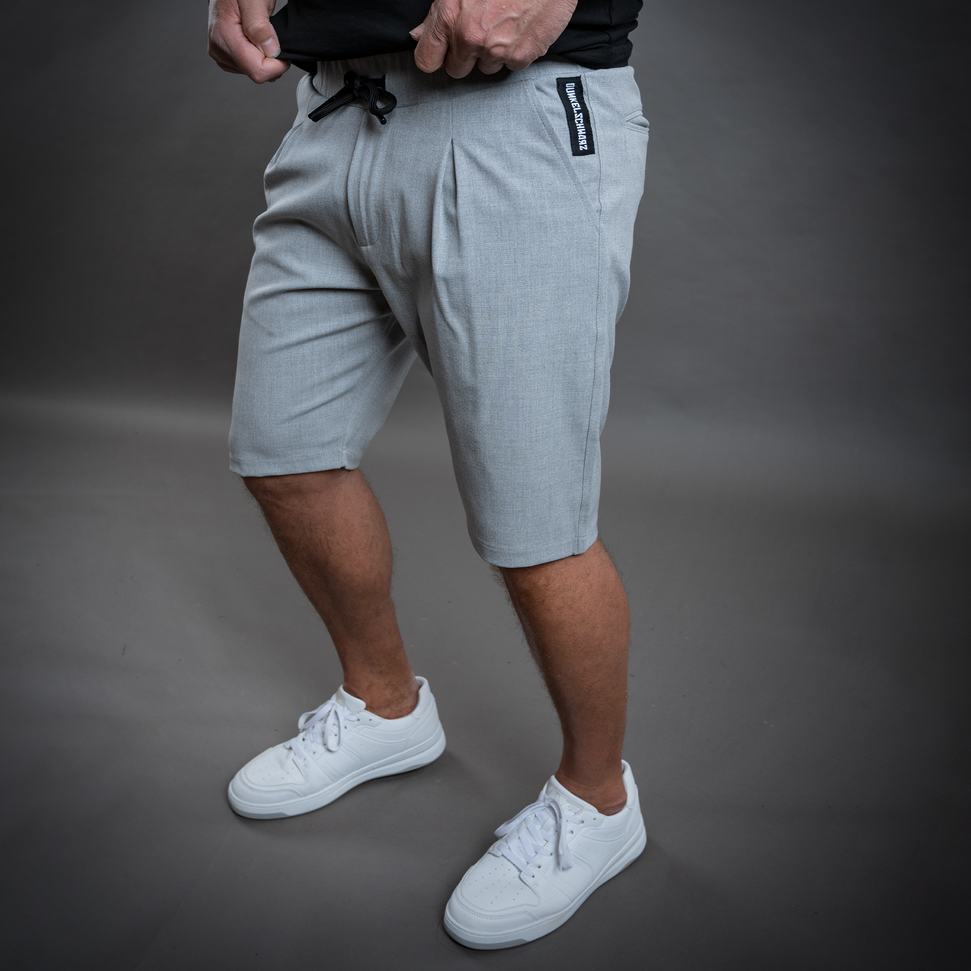 SHORTS 222 lightgrey/mel.